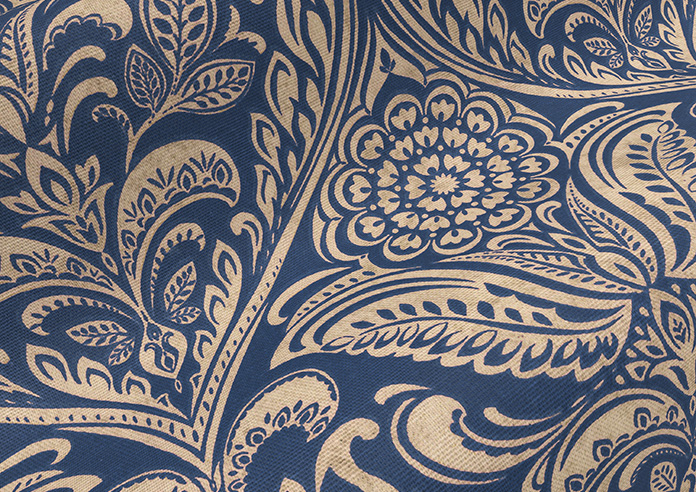 Hathaway, Indigo - Roman Blind - Image 4